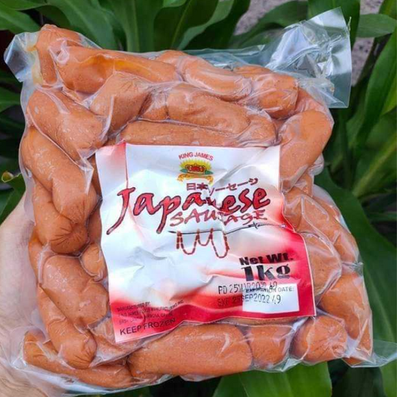 King James Japanese Sausage 1kg (Frozen)