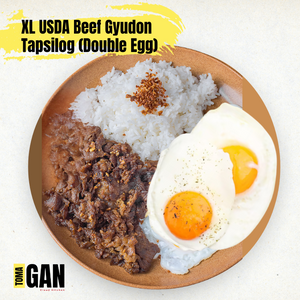 XL USDA Beef Gyudon Tapsilog (Double Egg)