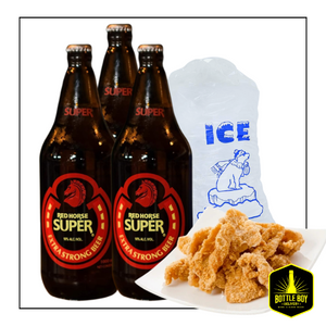 1L Red Horse Super (Bundle 3) w/ FREE Chicken Skin & Ice