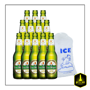 San Miguel Premium Malt Bottle Beer (Bundle of 12)