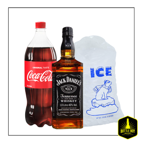 1L Jack Daniel's Whiskey (FREE Coca Cola & Ice)