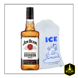 700ml Jim Beam Whiskey (FREE Ice)
