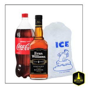 700ml Evan Williams Whiskey (FREE Coca Cola & Ice)