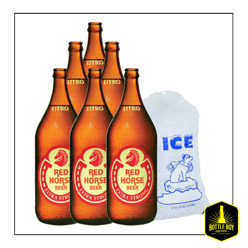 1L Red Horse Mucho Beer (Bundle of 6) – Bottle Boy Delivery